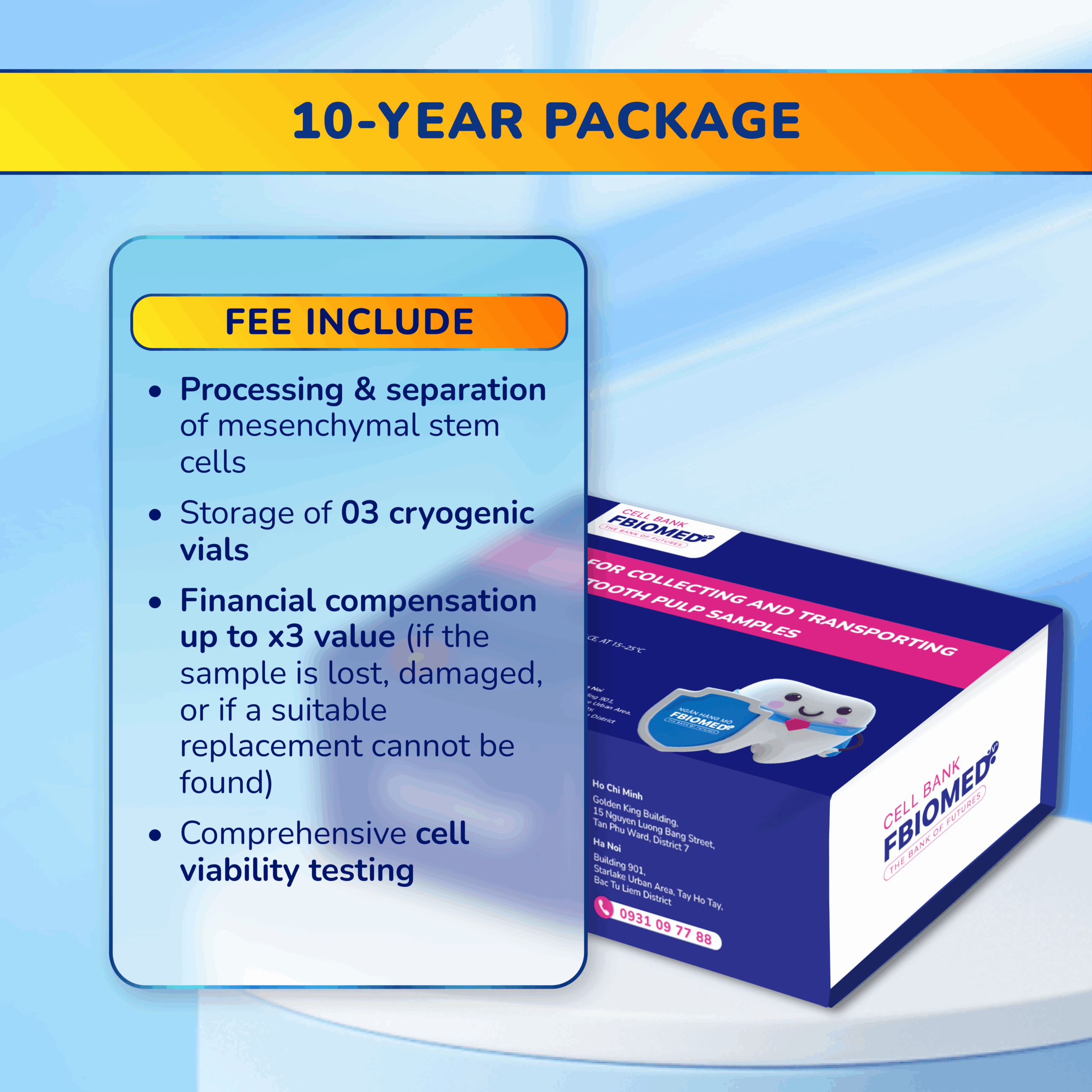 Standard Storage Package